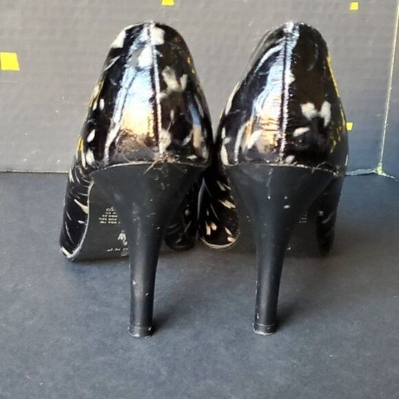 Fioni Shimmer Black and silver shoes - Picture 4 of 8